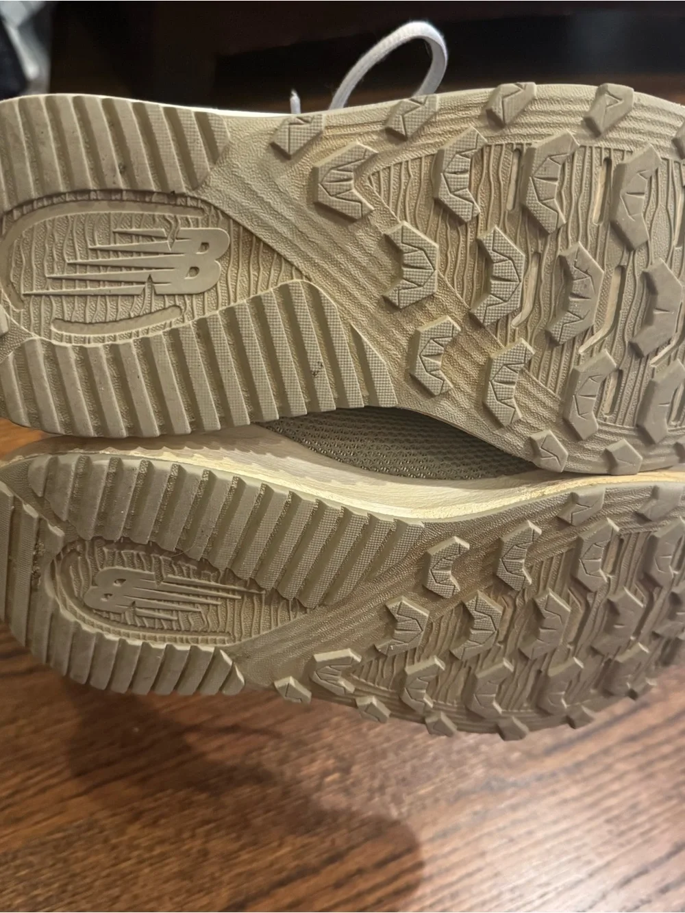 New Balance Turf Kids Light Gray Mesh Athletic Sneakers